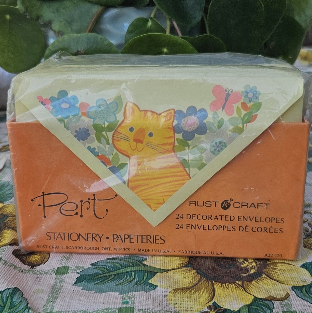 Pert Stationery Envelopes - Orange and Yellow